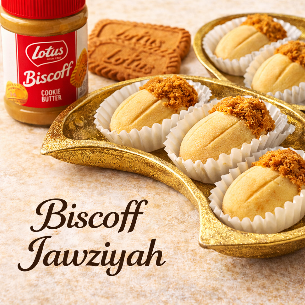 Biscoff Stuffed Cookies