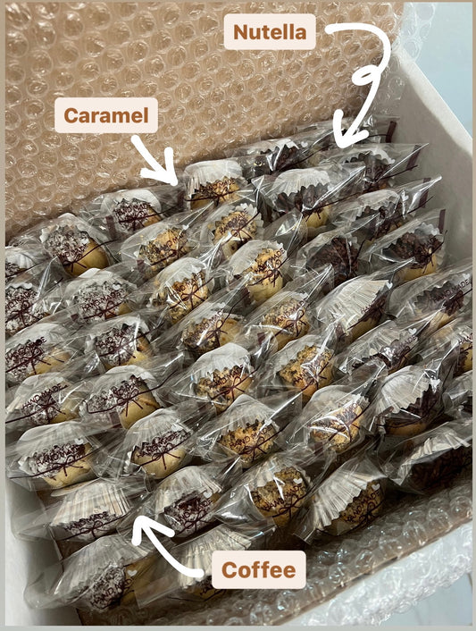 Mix Box (Nutella, Caramel, and Coffee Cookies)